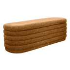 Demi Storage Bench Ottoman - Butterscotch
