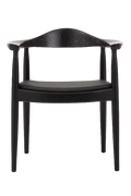 Hans Wegner Round Chair - Black