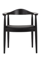 Hans Wegner Round Chair - Black