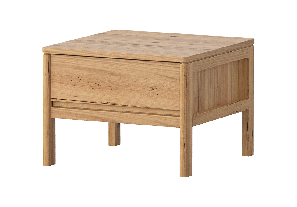 Alessa Lamp Table - Wormy Chestnut