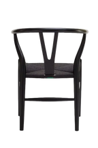 Hans Wegner Wishbone Chair - Black Cord