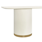 Eli Rectangular Dining Table - 2m Ivory