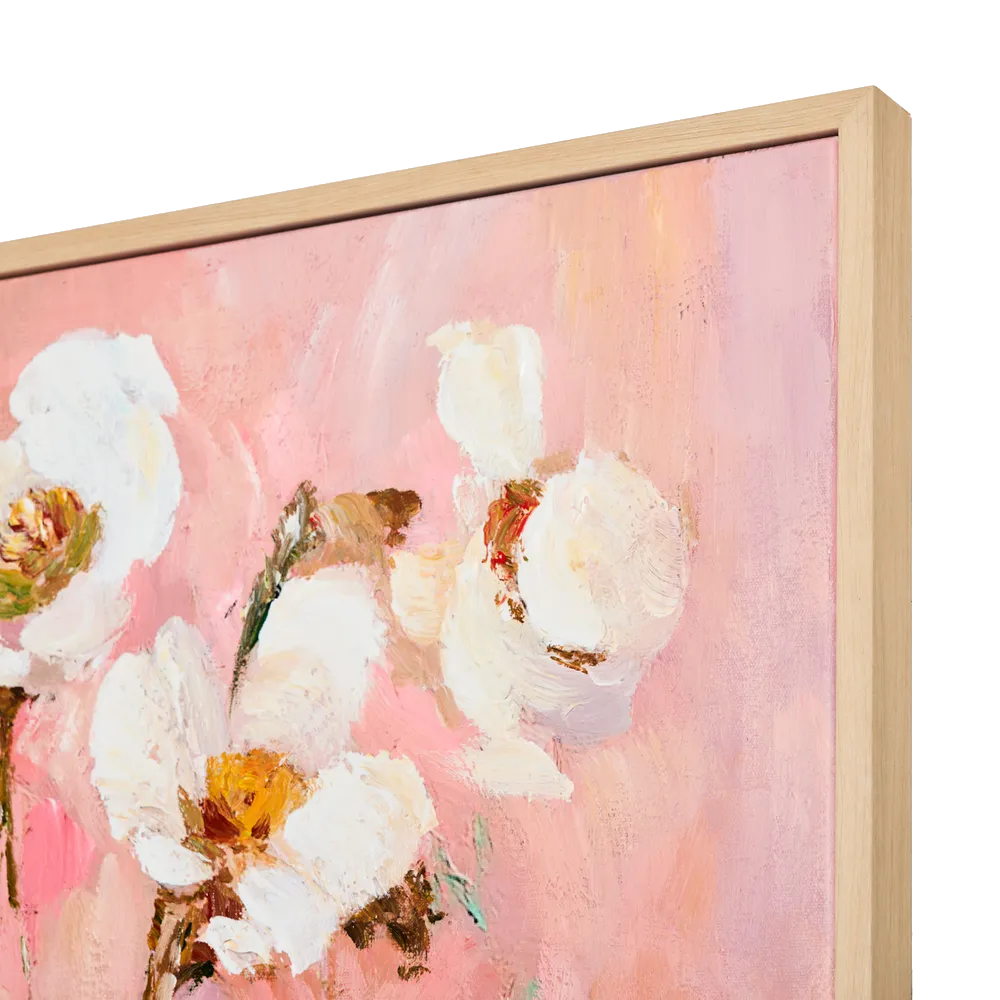 Faded Flora Canvas Painting