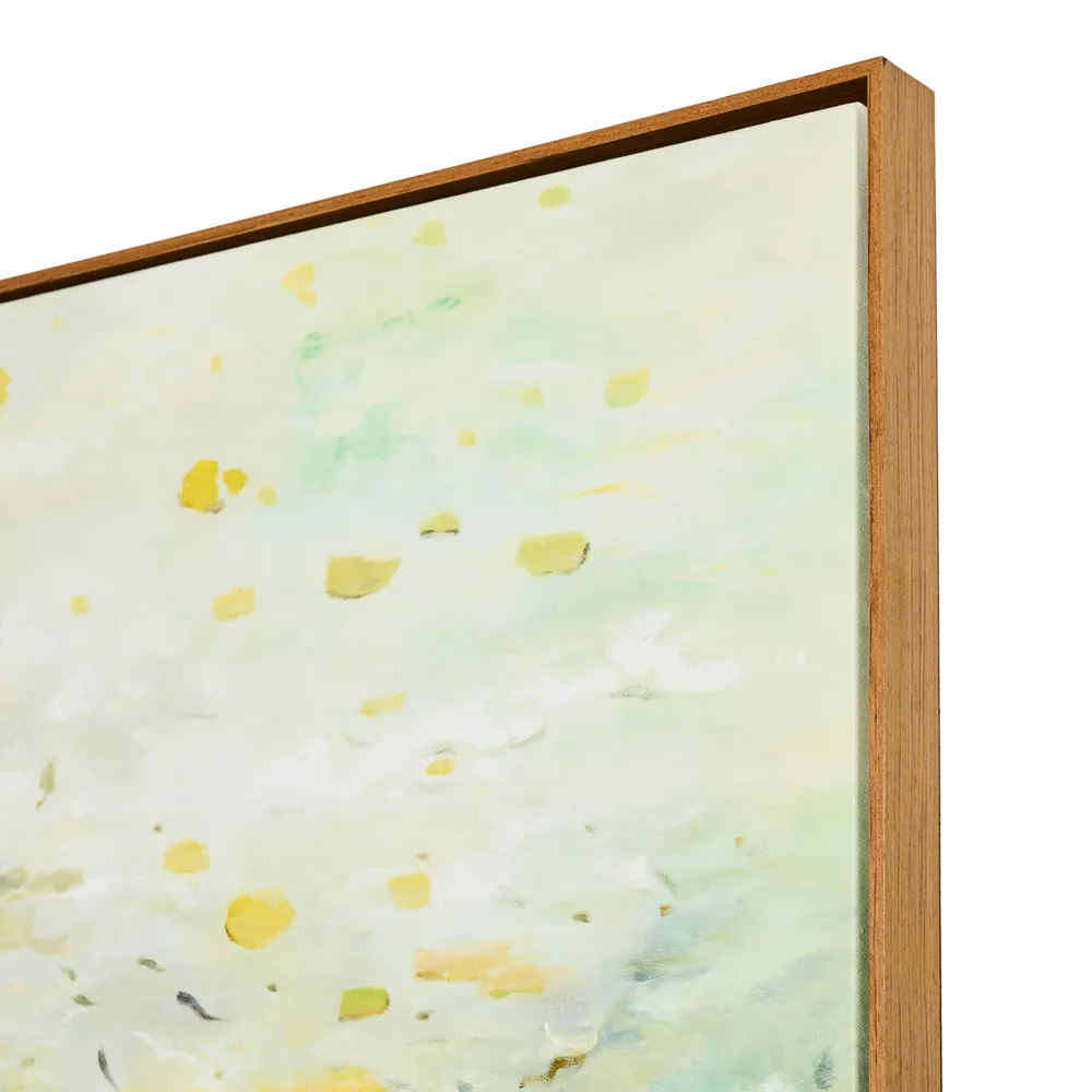 Falling Leaves Oil On Canvas Painting
