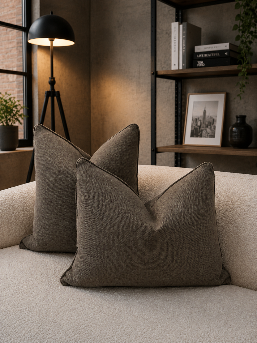 Natural Shearling Cushion Feather Insert