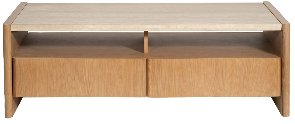 Stella 1300 Coffee Table - Oak Natural