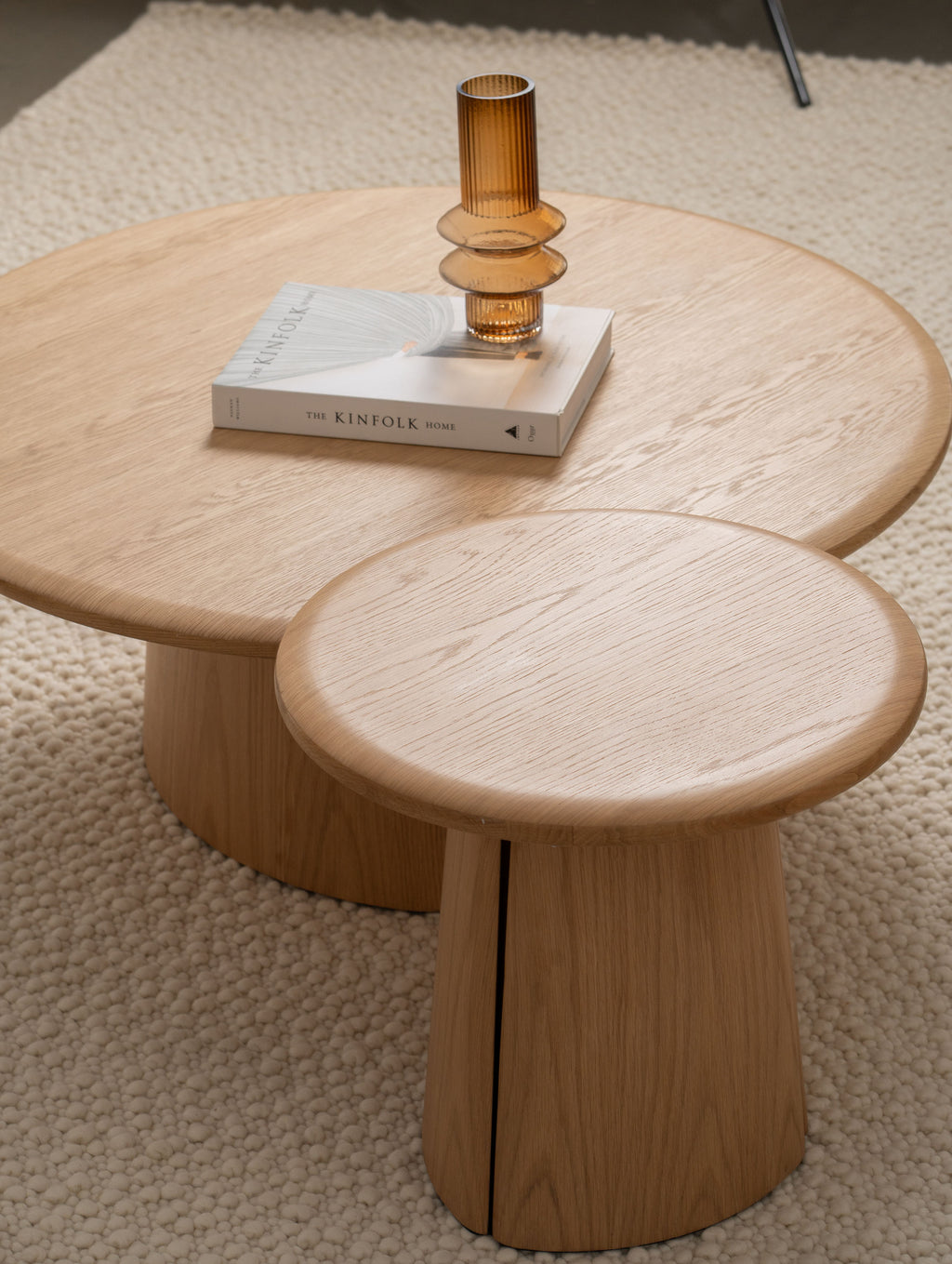 Lucy 450 Side Table - Oak Natural