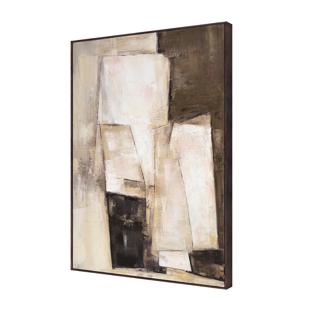 Torn & Gilded Canvas II