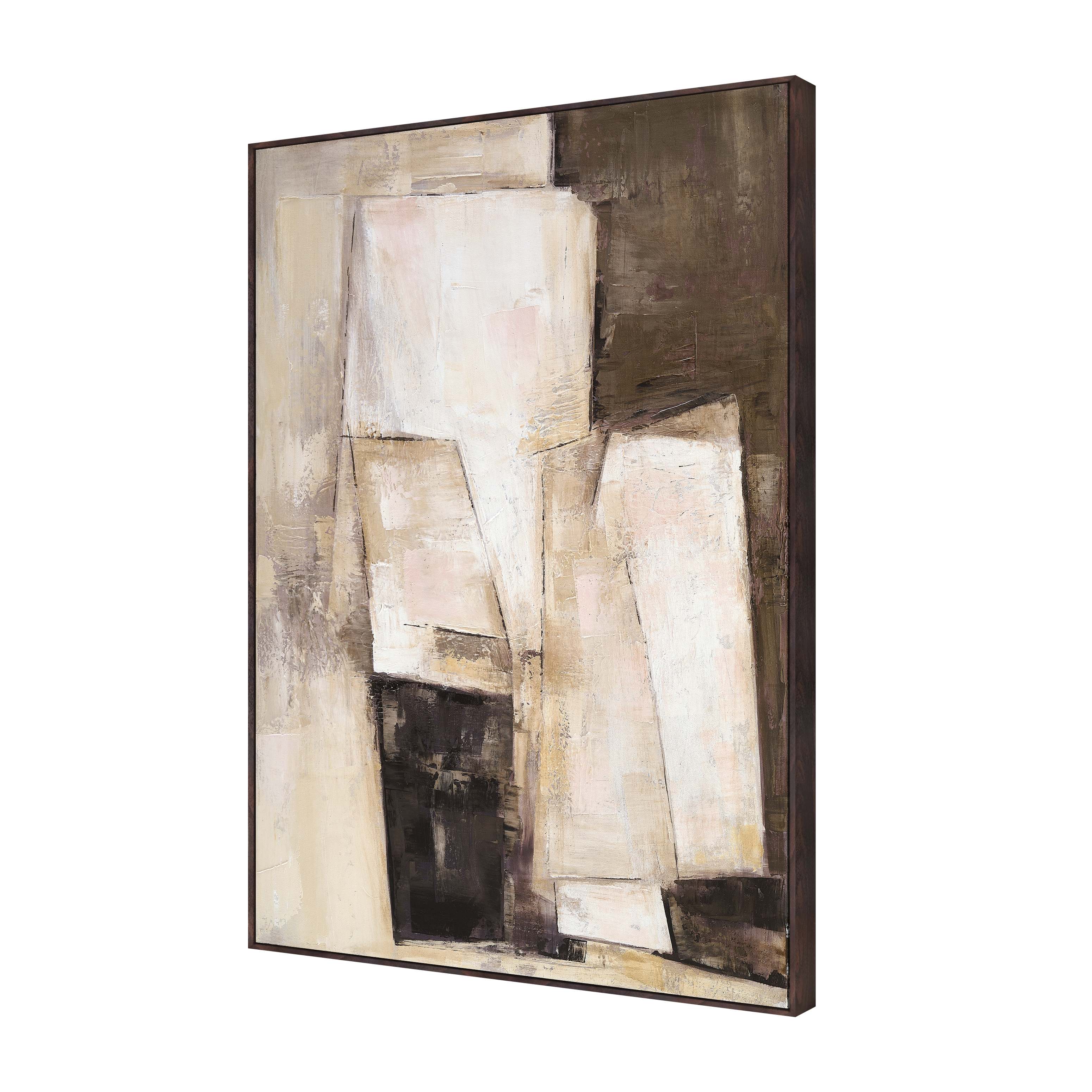 Torn & Gilded Canvas II