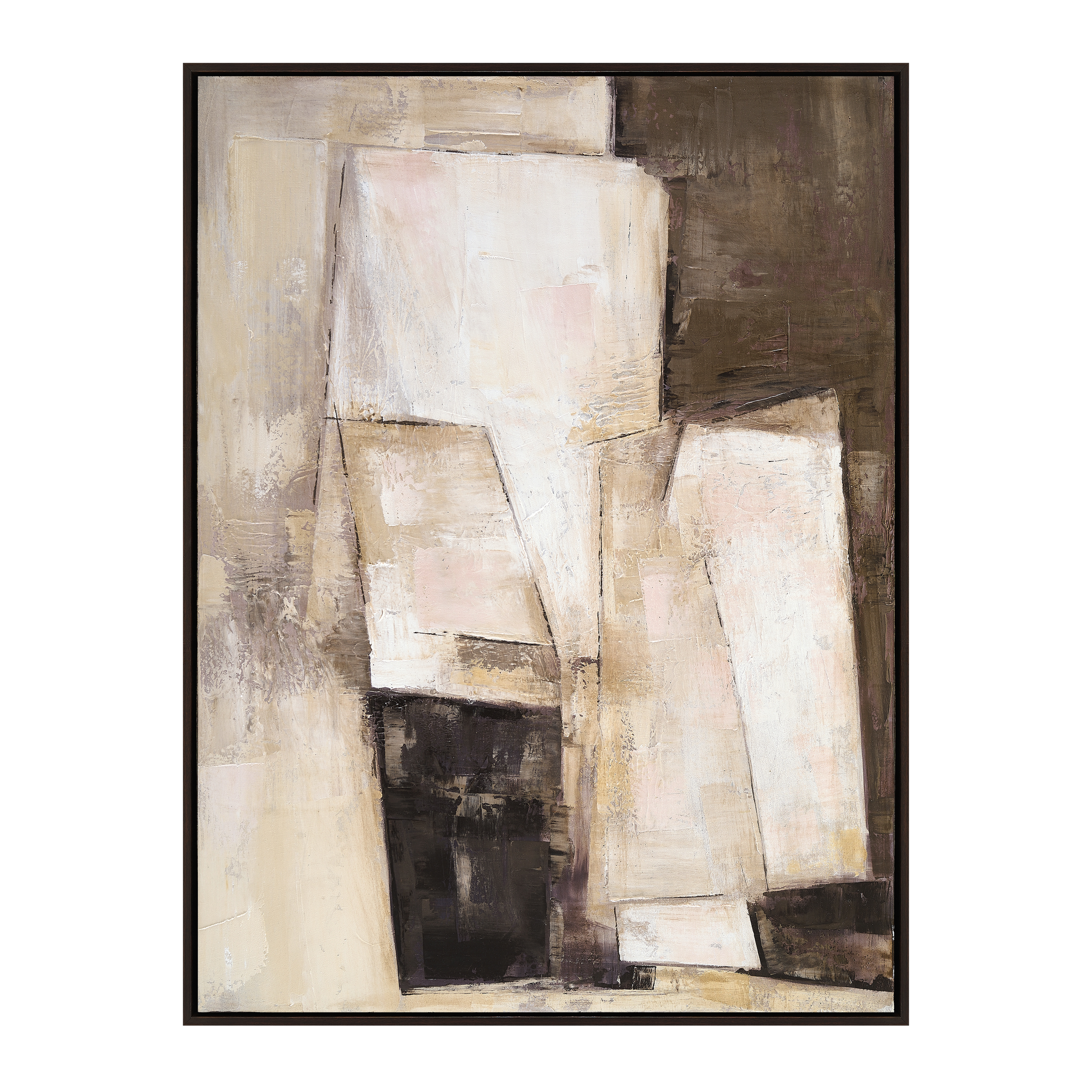Torn & Gilded Canvas II