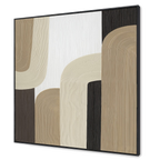 Soft Geometry Canvas Painting