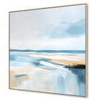 Saltwater Horizon Canvas Painting