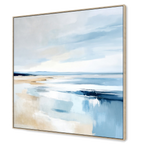 Saltwater Horizon Canvas Painting