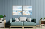 Saltwater Horizon Canvas Painting