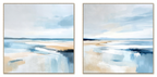 Saltwater Horizon Canvas Painting
