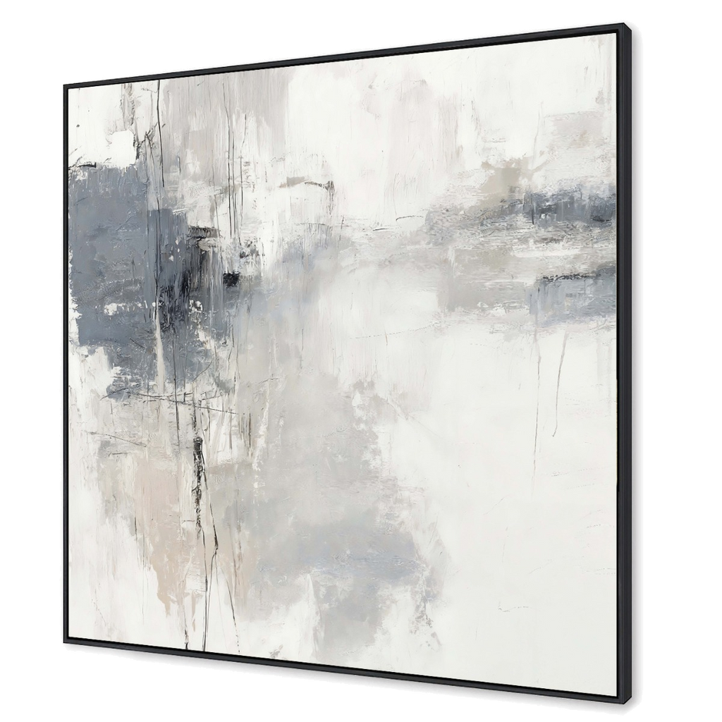 Gentle Abstract Framed Canvas