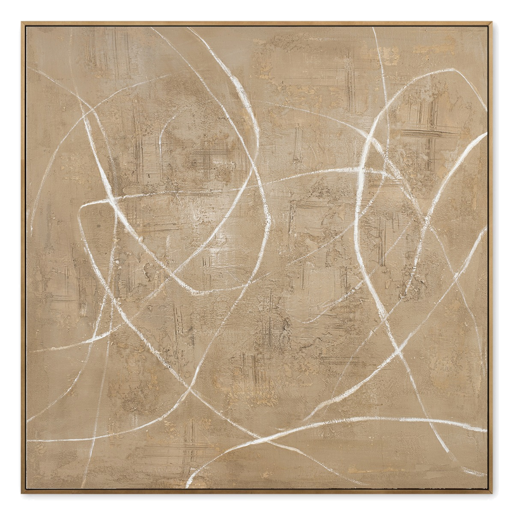 Mystic Layers Canvas Painting