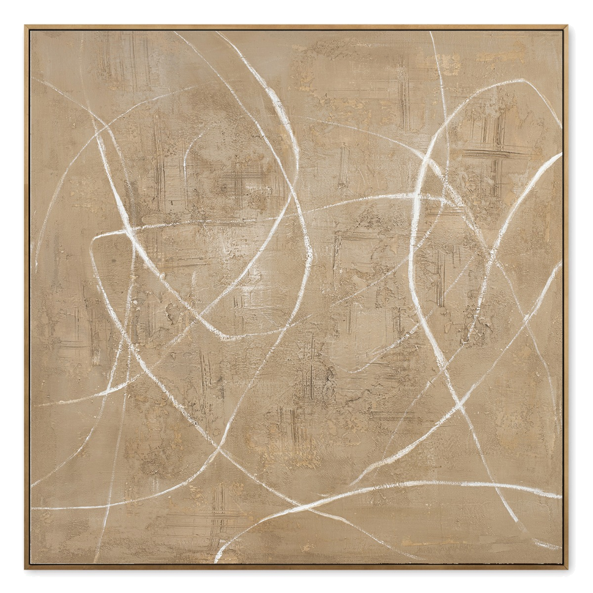 Mystic Layers Canvas Painting