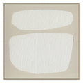 Soft Contours Framed Canvas