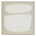 Soft Contours Framed Canvas