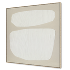 Soft Contours Framed Canvas