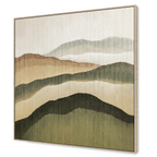 Wildflower Motion Framed Canvas