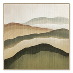 Wildflower Motion Framed Canvas