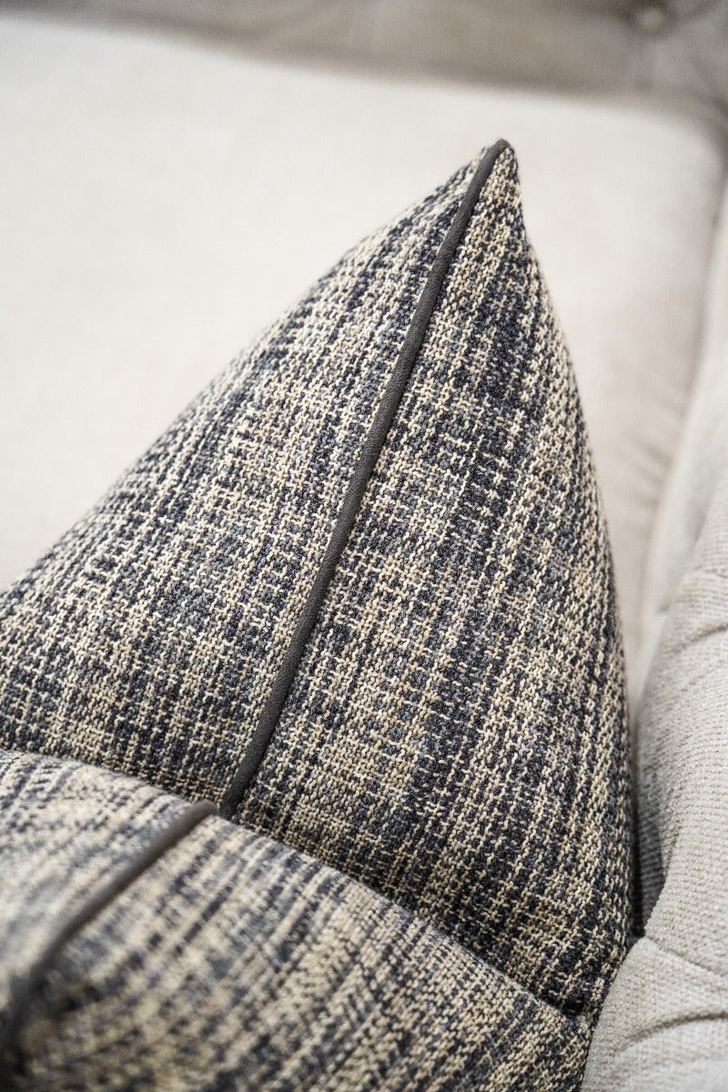Cream Woven Cushion Feather Insert