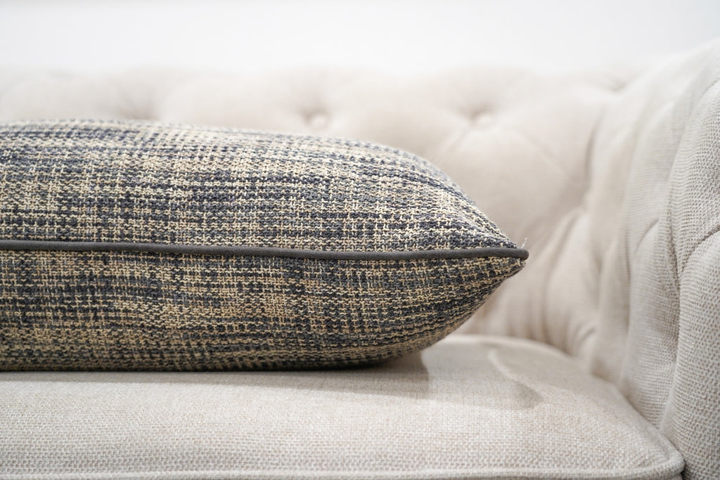 Cream Woven Cushion Feather Insert