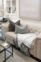 Light Blue Cushion Feather Insert