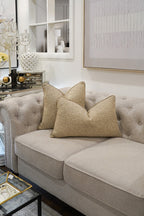 Sand Boucle Cushion Feather Insert