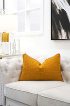 Mustard Orange Cushion Feather Insert