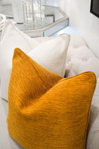 Mustard Orange Cushion Feather Insert