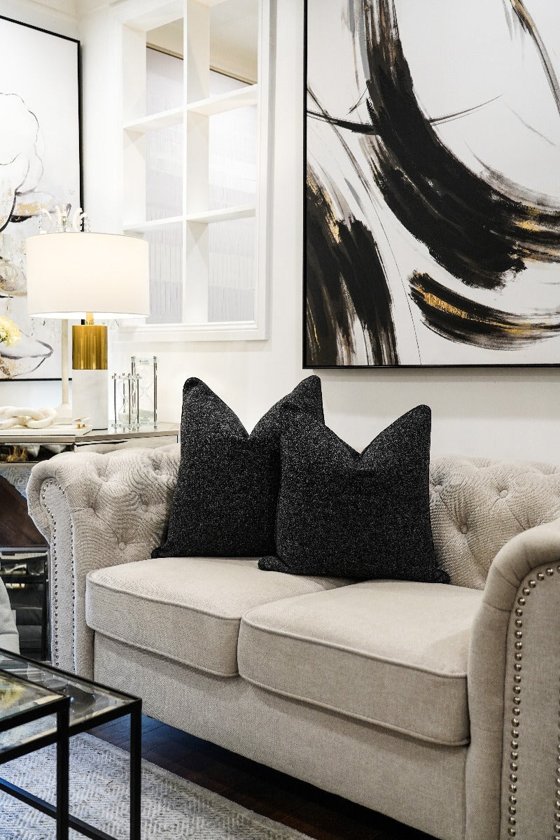 Warm Grey Cushion Feather Insert
