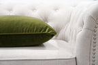 Burnt Sienna Stripe Cushion Feather Insert