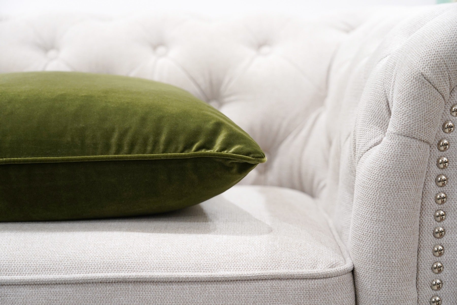 Burnt Sienna Stripe Cushion Feather Insert