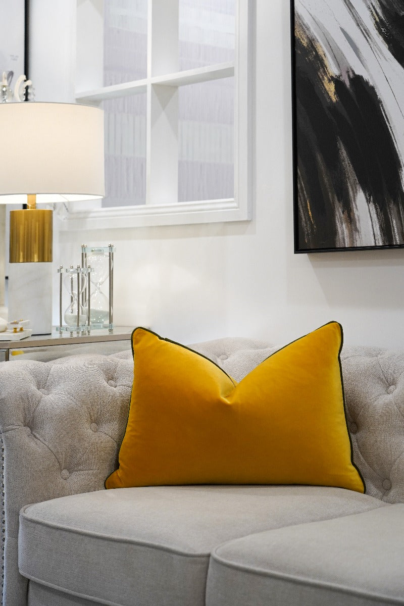 Bottle Green Cushion Feather Insert