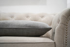 Sky Blue Cushion Feather Insert