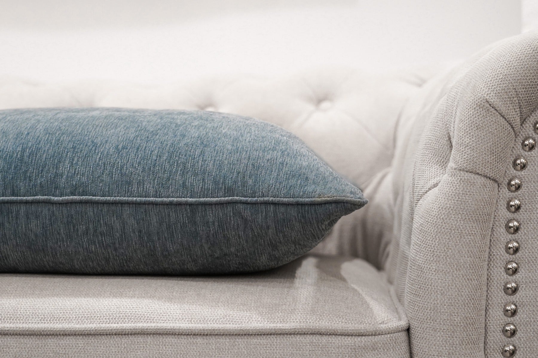 Emerald Cushion Feather Insert
