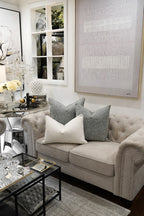 Peach Cushion Feather Insert