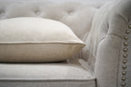 Khaki Woven Cushion Feather Insert