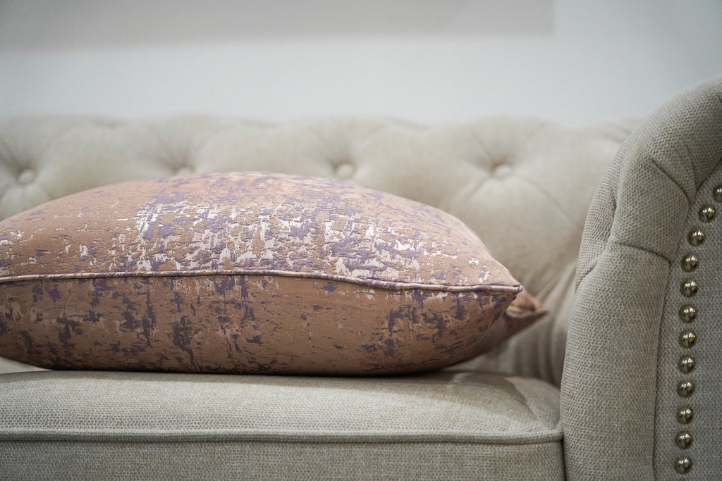 Light Grey Linen Cushion Feather Insert - 40x60cm