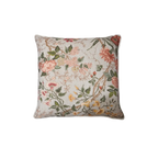 Vintage Botanical Floral Linen Cotton Cushion Feather Insert