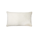 Ivory Chenille Boucle Cushion Feather Insert