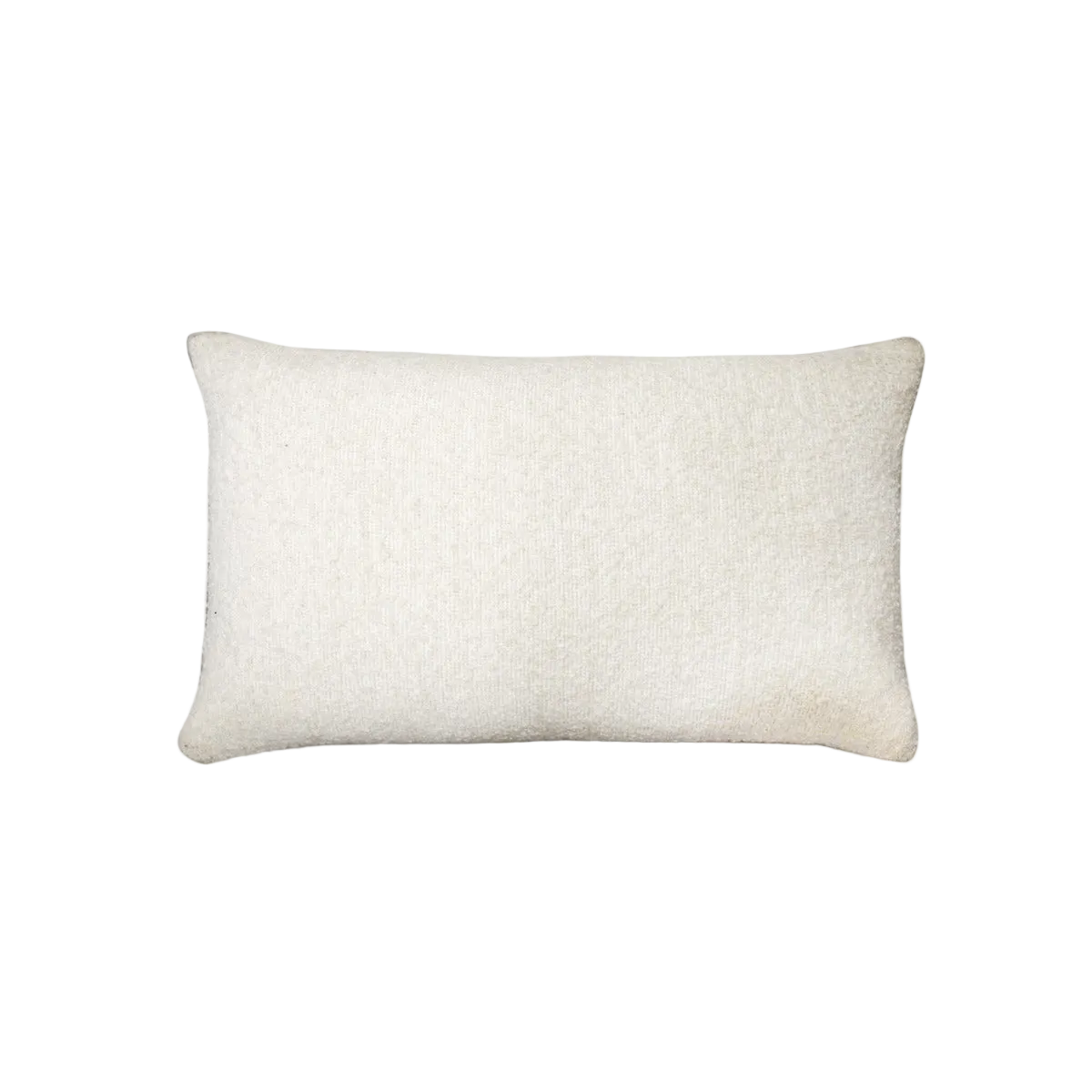 Ivory Chenille Boucle Cushion Feather Insert