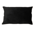 Black Velvet Gold Piping Cushion Feather Insert