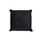Charcoal Geometric Grid Jacquard Satin Cushion Feather Insert