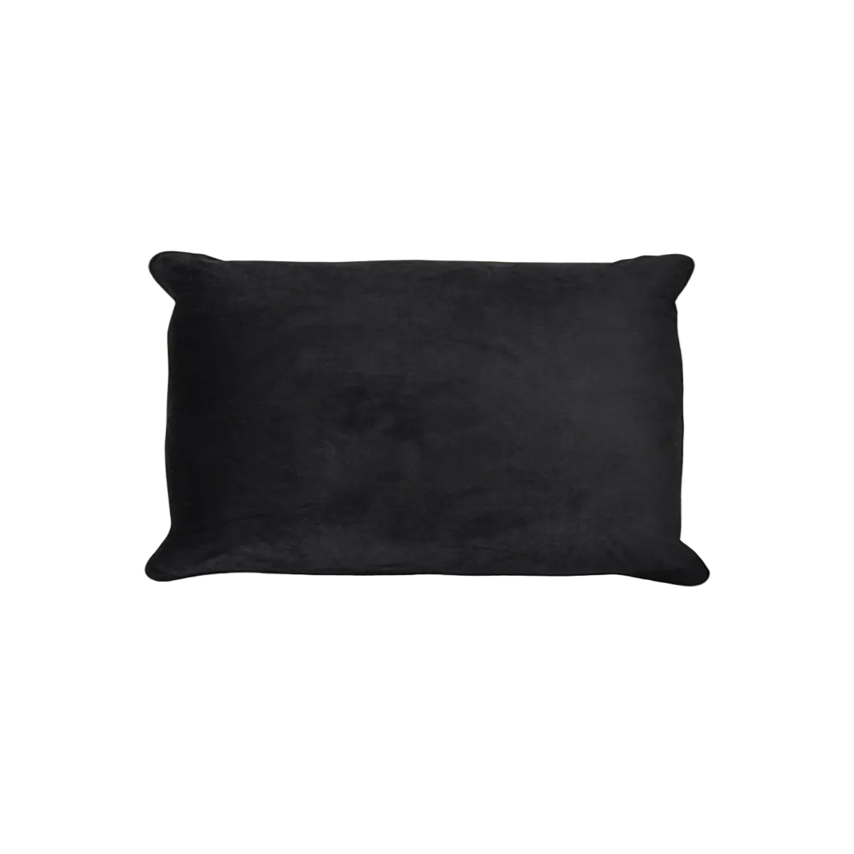 Charcoal Geometric Grid Jacquard Satin Cushion Feather Insert