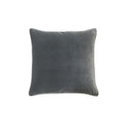 Charcoal Velvet Cushion Feather Insert