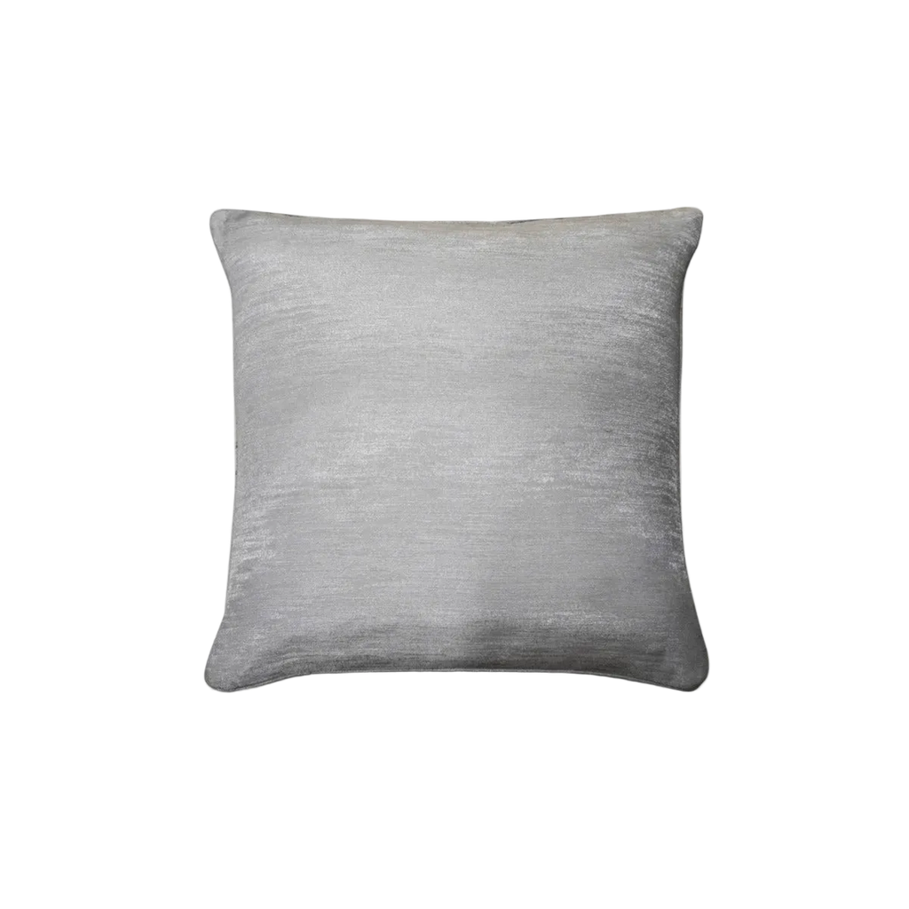 Light Grey Tonal Jacquard Satin Cushion Feather Insert